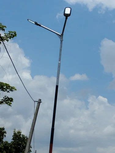 Mild Steel Round Lighting Pole For Highway 6 M At Rs 5500 Piece In