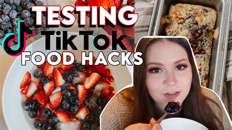 Testing Tiktok Food Hacks And Healthy Recipes Itrackbites Low