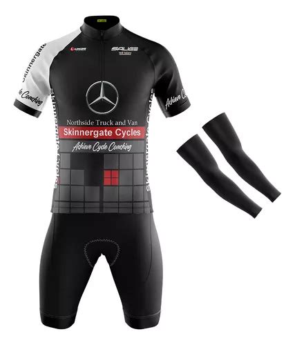 Roupa Ciclista Masculina Mercedes Kit Ciclismo Masculino Dry Frete grátis