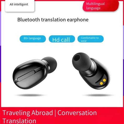 Buy Translation Headphones 80 Languages Instant Translate Smart Voice