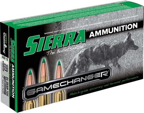 Sierra Gamechanger Remington Gr Tipped Gameking Boat Tail Box