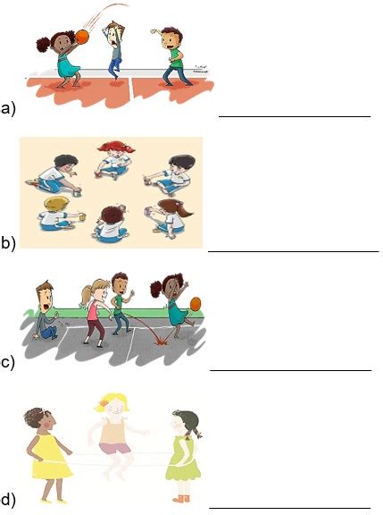 Jogos E Brincadeiras 5 Ano - Atividade sobre Jogos Populares - 4º e 5º ano