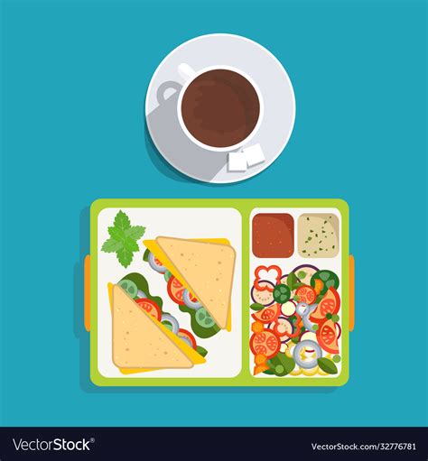 Healthy Food Concept Royalty Free Vector Image