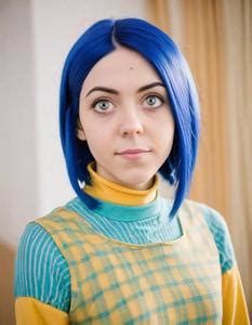 Coraline Cosplay. Face Swap. Insert Your Face ID:1068215