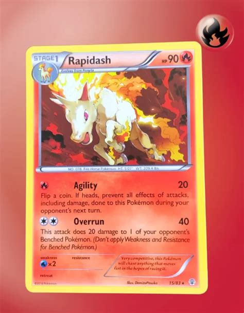 Rapidash 15 83 Generations Holo Tcg Coleccionistas