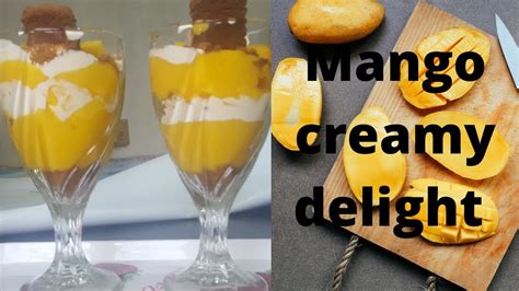 How To Make Mango Delight L Mango Delight L Creamy Mango Delight L How To Make Easy Mango