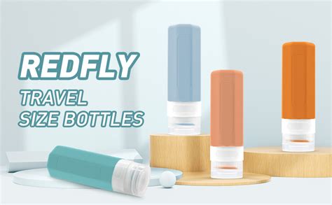 Amazon Redfly Travel Bottles For Toiletries 3oz Tsa Approved