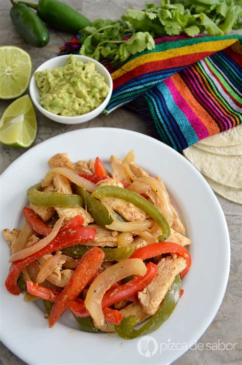 Arriba 82 Imagen Fajitas De Pollo Receta Original Abzlocal Mx