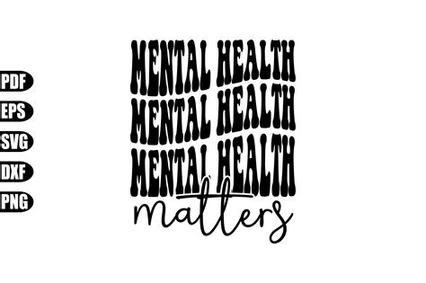 Mental Health Matters Svg Graphic By Creativekhadiza124 · Creative Fabrica