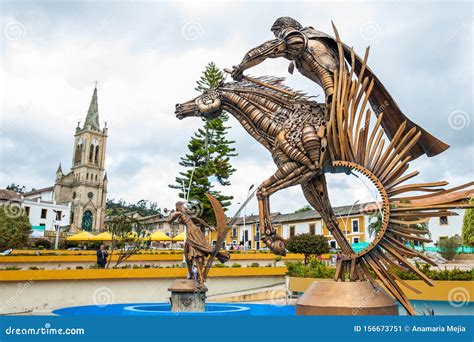 Monument To Indigenous People Plaza De Armas Santiago Chile