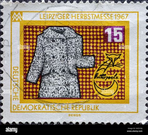 GERMANY DDR CIRCA 1967 A Postage Stamp From Germany GDR Showing A