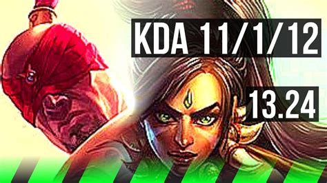 Lee Sin Vs Nidalee Jng Legendary Games Kr Master