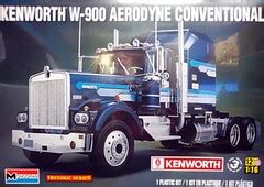 Kenworth W Aerodyne Conventional Scale Monogram Model Kit