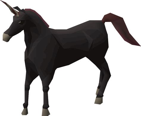 Black Unicorn Foal Osrs Wiki