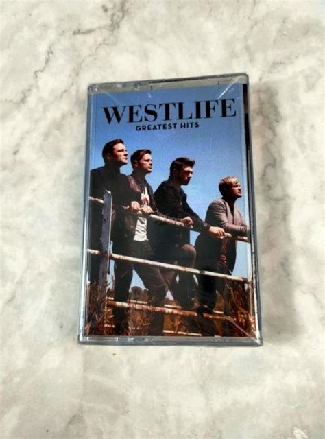 Westlife Greatest Hits Cassette Imported Limited Edition Original