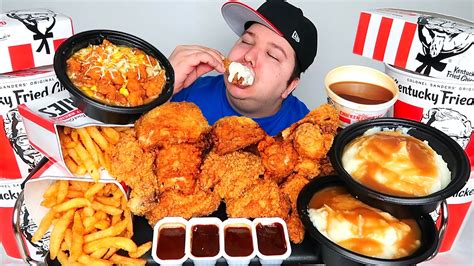 Kfc Kentucky Fried Chicken Mukbang Youtube