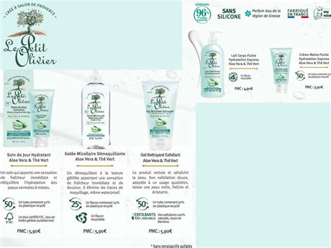 Le Petit Olivier dévoile Aloe Vera Thé Vert sa nouvelle gamme de