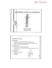 Arterial Line Placement: Indications, Techniques, and | Course Hero