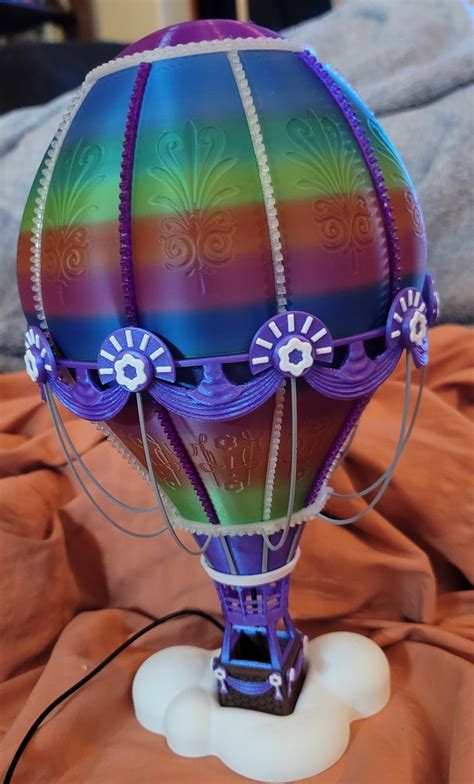 3D Print BUNDLE Hot Air Balloon Made With Bambu Lab X1CC And P1PCults