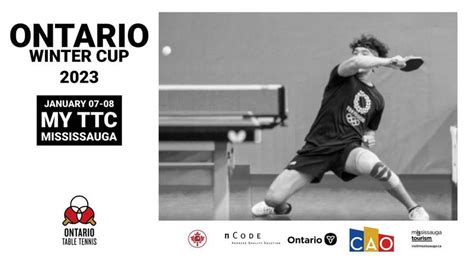 Ontario Winter Cup 2023 - Ontario Table Tennis