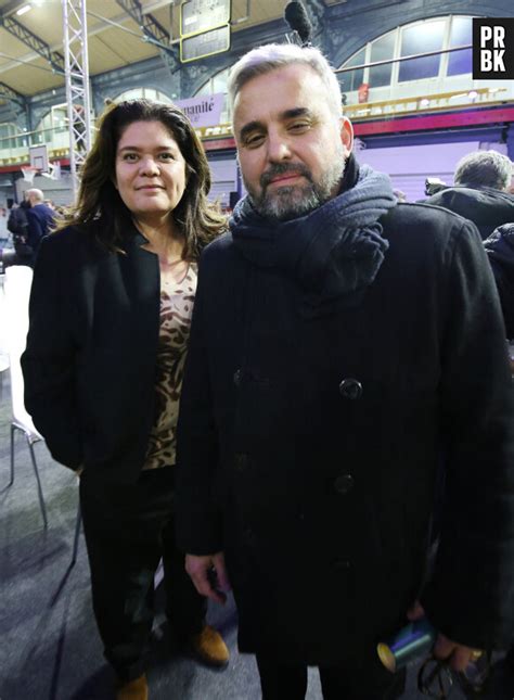 Photo Exclusif Alexis Corbière et sa femme Raquel Garrido lors du