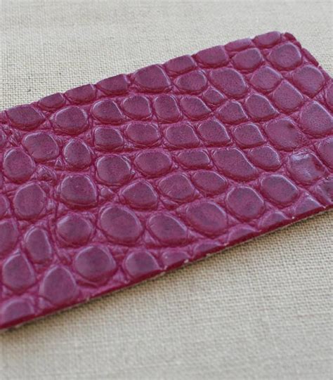 Ithinksew Patterns And More 7 Alligator Print Vegan Leather Hilly