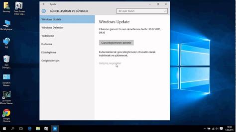 Windows G Ncellemeler Update Kapat Youtube