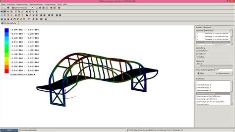 Eigenschwingungsberechnung Einer Br Cke Fem Helden De