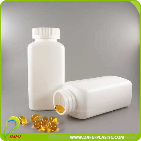 Ml Hdpe Plastic Pill Capsule Tablet Vitamin Bottle With Cap