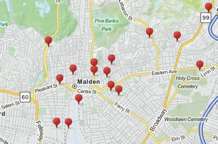 SEX OFFENDER MAP Where Do Malden S Highest Level Sex Offenders Live