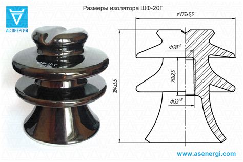 Производитель изоляторов фарфоровых штыревых высоковольтных ШФ-20Г, ШФ ...