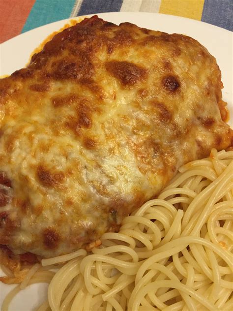 Easy Italian Chicken Parmesan Parmigiana Recipe Melanie Cooks