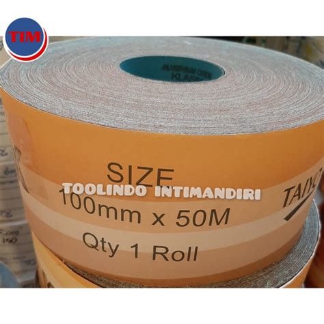 Jual Amplas Roll Kain TAIYO 100mm 240 25mtr Jakarta Barat