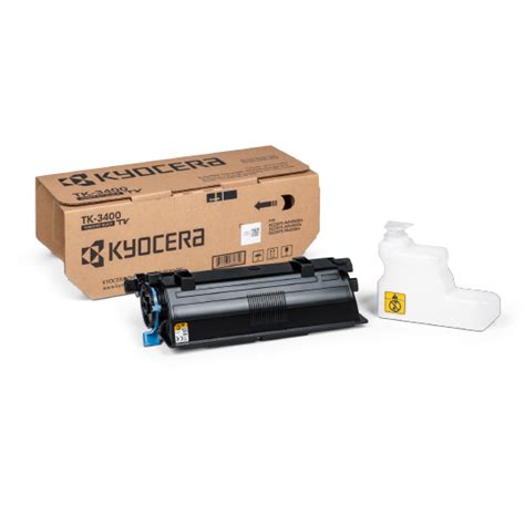 Kyocera 1T0C0Y0NL0 TK 3400 Toner Kit 12 5K Pages ISO IEC 19752 For