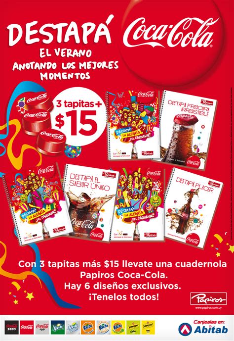 Promociones Sorteos Y Premios En Uruguay Cuadernolas De Coca Cola