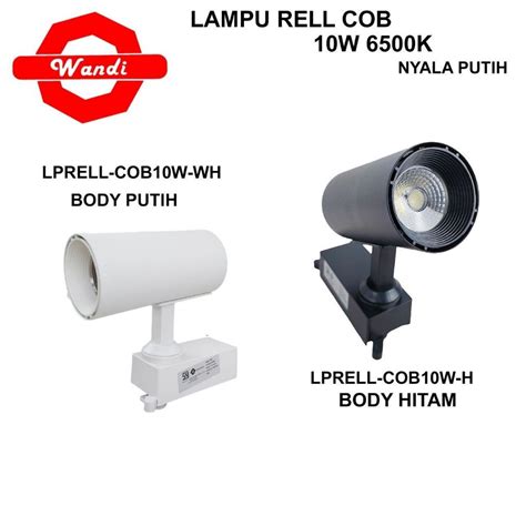 Jual LAMPU RELL TRACK LED SOROT TRACKLIGHT SPOTLIGHT SPOT 10W 20W