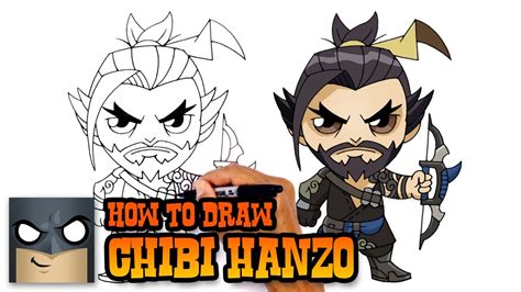 How To Draw Overwatch Hanzo Youtube