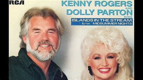 Kenny Rogers And Dolly Parton With The Bee Gees Islands In The Stream