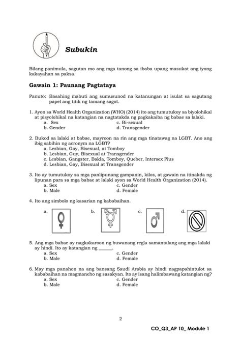 Ap Q Modyul Pdf