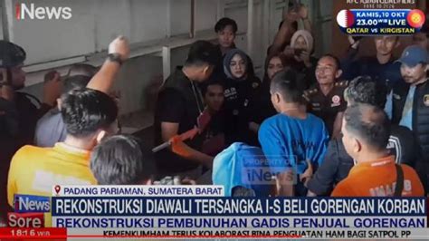 70 Adegan Diperagakan Tersangka Dalam Rekonstruksi Kasus Pembunuhan