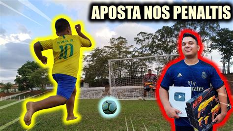 FELIPE TOYS vs LEOZÃO 1000 REAIS vs NERF Desafios dos Penaltis