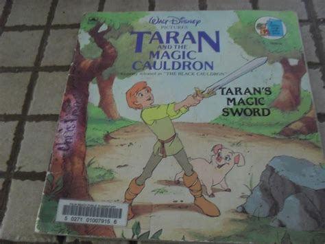 Tarans Magic Sword Walt Disney Pictures The Black Cauldron Golden