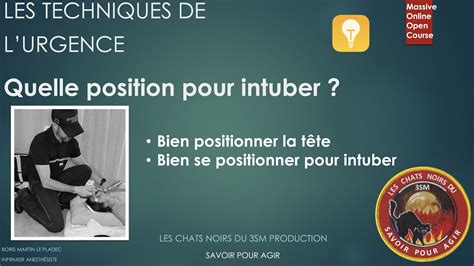 Quelle Position Pour Intuber En Pr Hospitalier Youtube