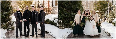 The More We See-An Intimate, Snowy, Christmas Themed Wedding in New ...