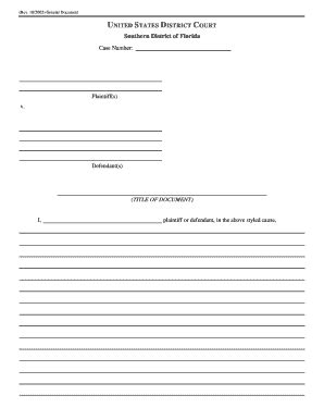 Flsd Uscourts Fill And Sign Printable Template Online