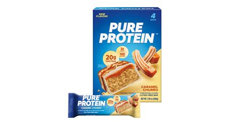 Pure Protein™ Introduces Galactic Brownie And Caramel Churro High Protein Bars