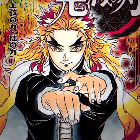 Rengoku Manga Color Icon Anime Desenho De Anime Ilustração De Mangás