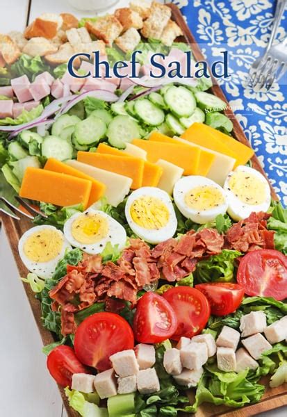 Easy Chef Salad Yummi Haus