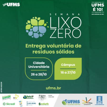 Semana Lixo Zero Recebe Recicl Veis Eletr Nicos E Medicamentos A