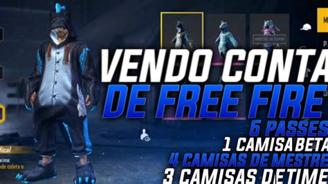 Vendo Conta Gemada De Free Fire Youtube